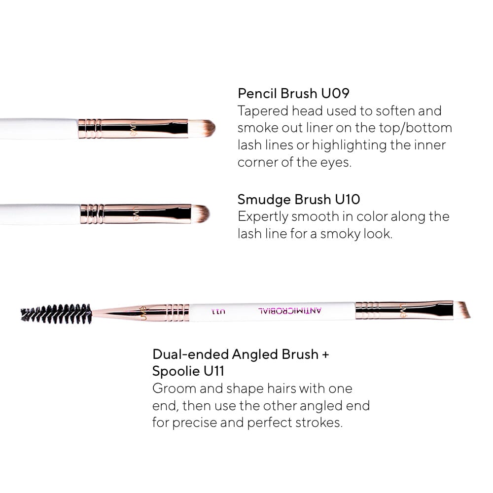 Professional Antimicrobial Brush Set  (11+)