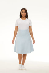 MM PURPLE LABEL - YR RND SKY BLUE (PLUS SIZE) From Mia Mod