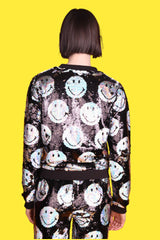Any Old Iron x Smiley Iridescent Bomber Jacket from Any Old Iron