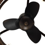 Farmhouse 24" DC Motor Ceiling Fan with Lighting and Remote Control From ParrotUncle