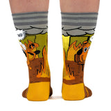This is Fine. Also, Not Fine. Crew Socks from FootClothes
