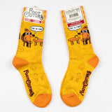 This is Fine: Iconic Edition Crew Socks from FootClothes