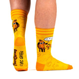 This is Fine: Iconic Edition Crew Socks from FootClothes