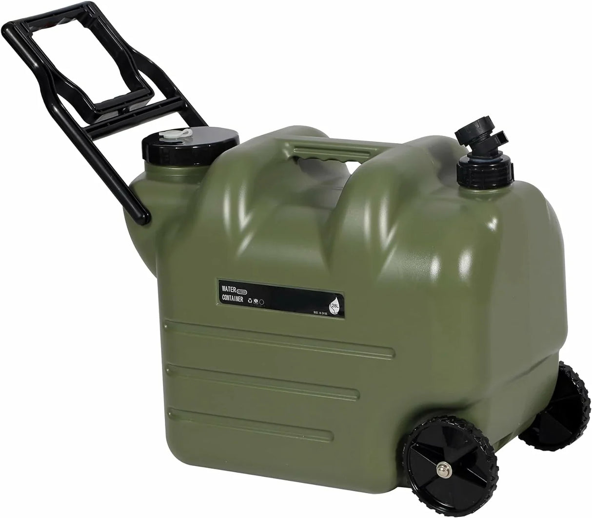 Portable Camping Water Container with Spigot and Wheels From Redcamp