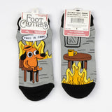 This is Fine: Black Coffee Edition Ankle Socks from FootClothes