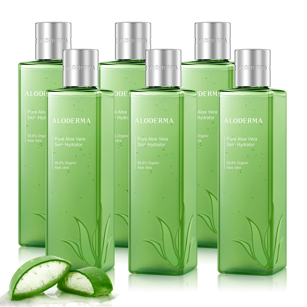 Pure Aloe Vera Skin Hydrator - 99.8% Organic Aloe from ALODERMA