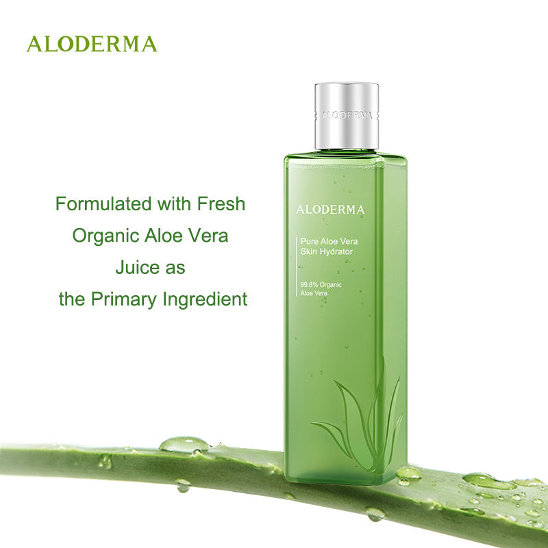 Pure Aloe Vera Skin Hydrator - 99.8% Organic Aloe from ALODERMA