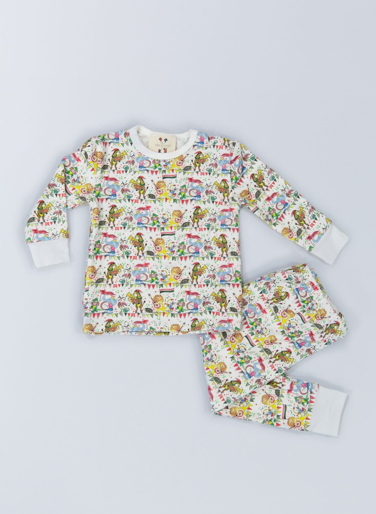 The Two Piece Pajama Set - Musical Jubilee from Timo & Violet