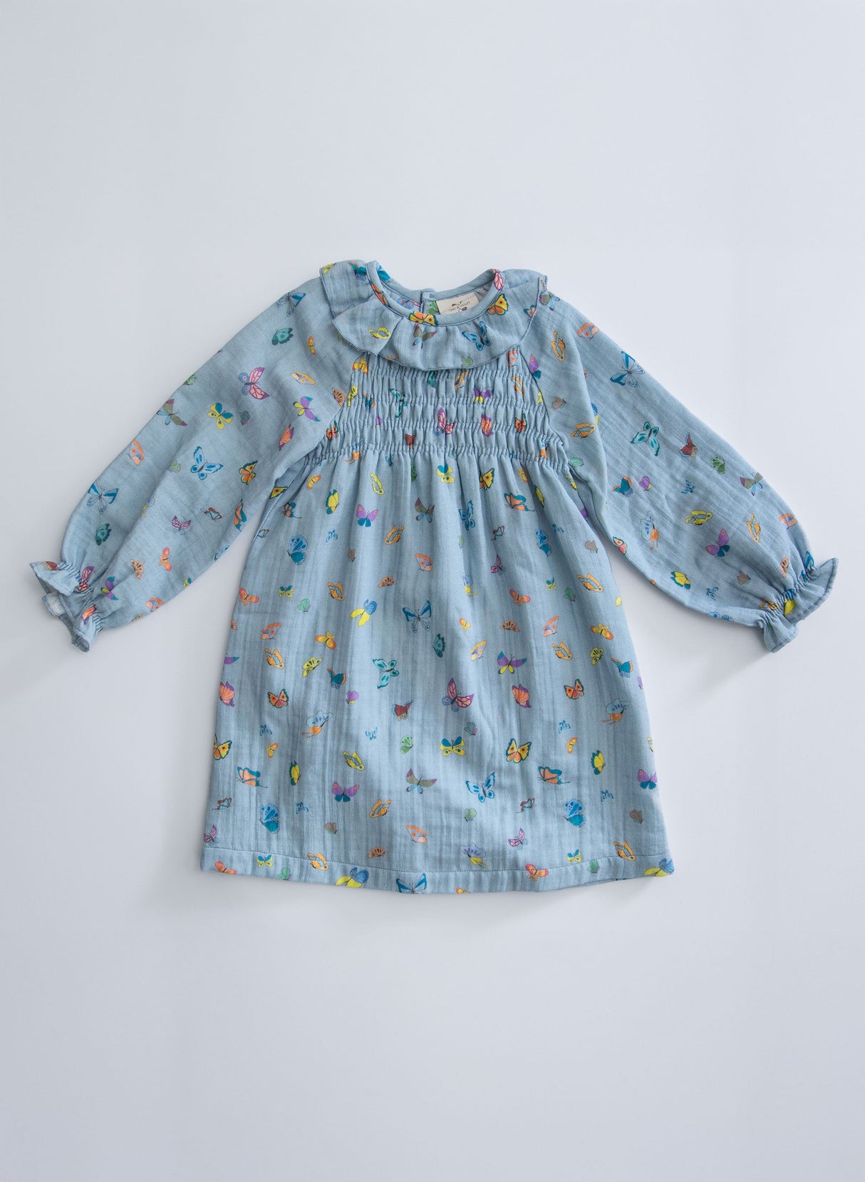 The Gigi Dress - Blue Madame Butterfly from Timo & Violet