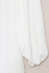All-Occasion White Off-Shoulder Top from MsDressly