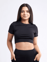 JupiterGear Short-Sleeve Crop Top from Jupiter Gear
