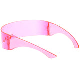 Futuristic Space Cadet Mono Lens Shield Sunglasses C471 from zeroUV