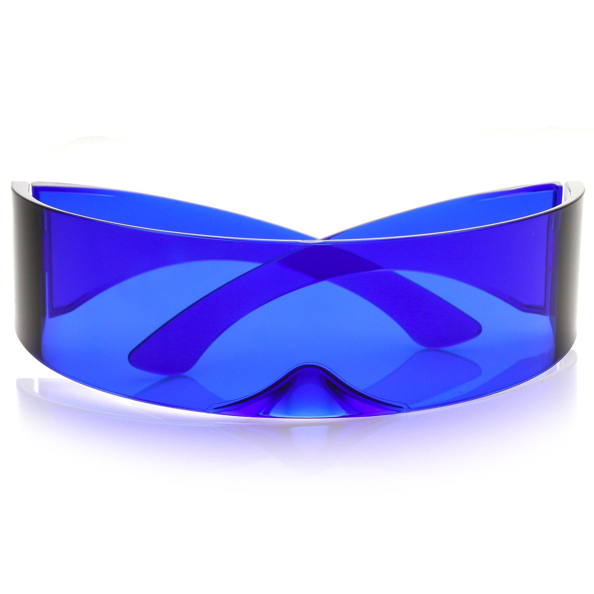 Futuristic Space Cadet Mono Lens Shield Sunglasses C471 from zeroUV