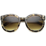 Womens Designer Round Oversize Retro Fashion Sunglasses 8623 from zeroUV