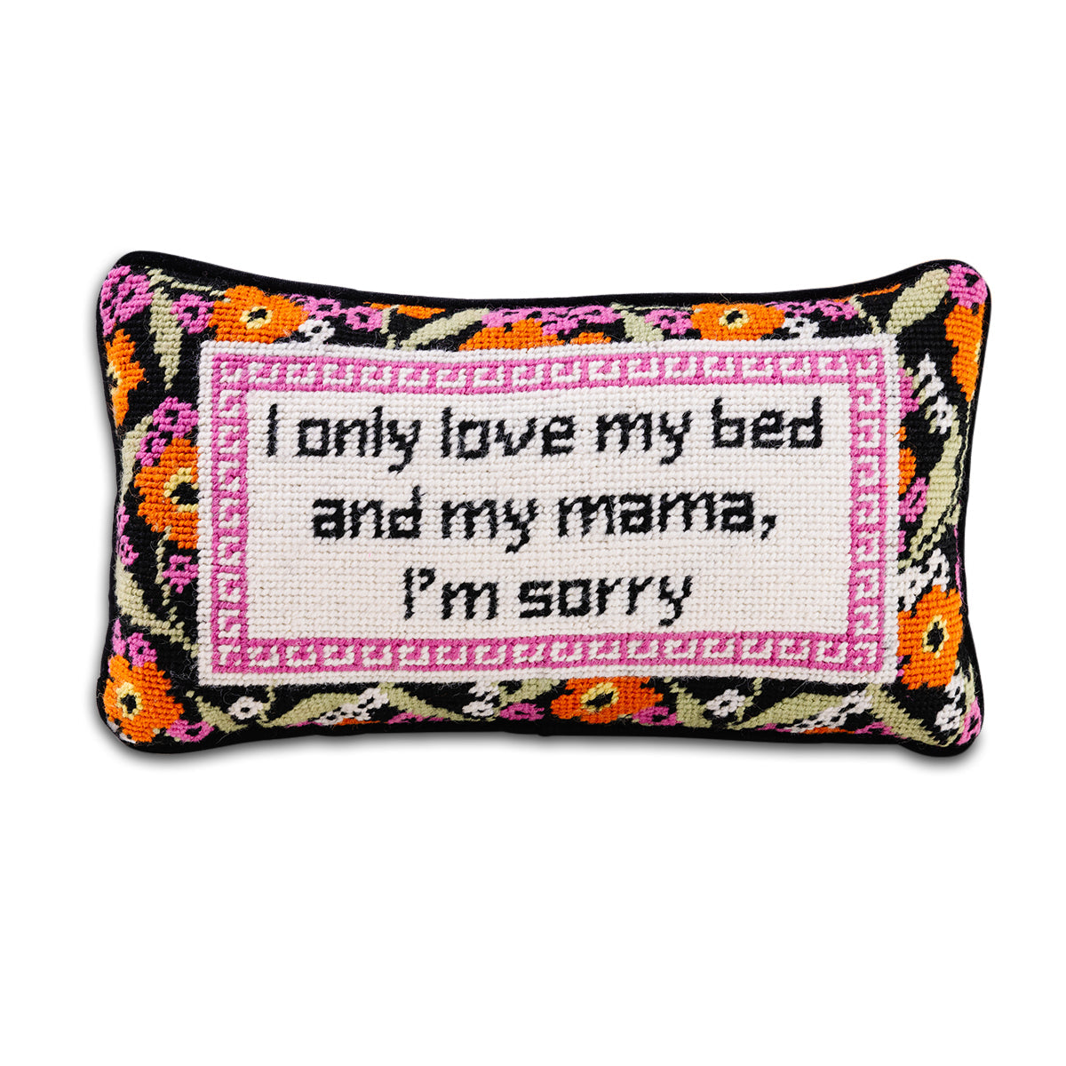 Drake Needlepoint Pillow from Furbish Studio
