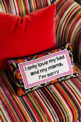Drake Needlepoint Pillow from Furbish Studio