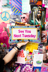 Next Tuesday Needlepoint Pillow from Furbish Studio