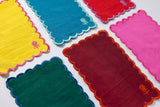 Icon Linen Cocktail Napkins S/6 - Rainbow from Furbish Studio