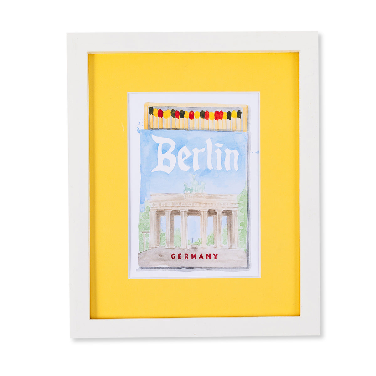 Berlin Matchbook From Furbish Studio