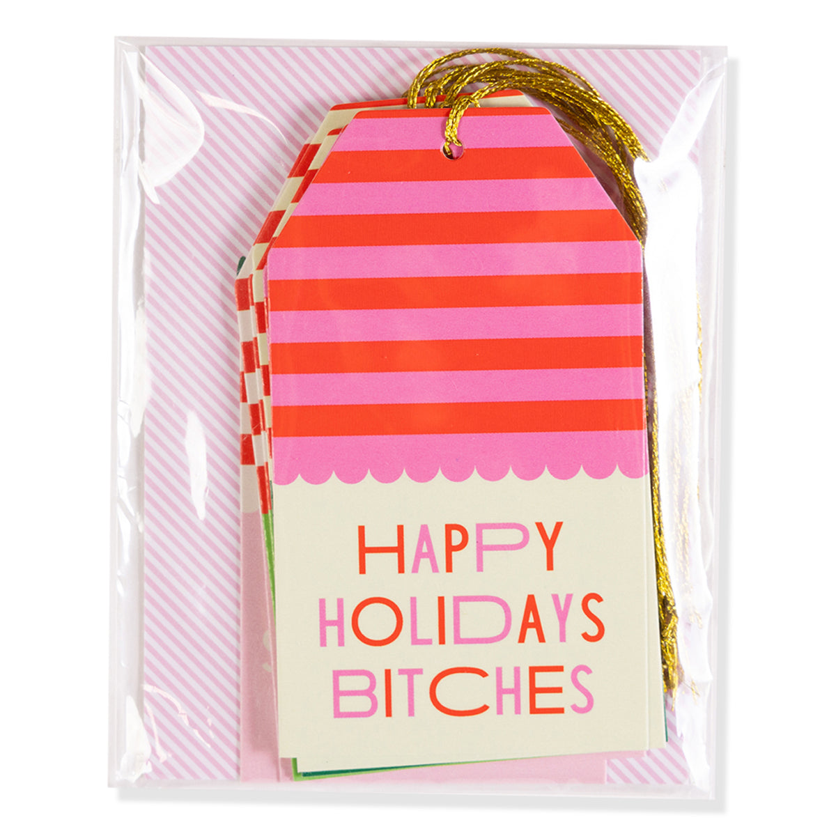 Gift Tag S/8 - Scallop Stripe from Furbish Studio