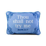 Try Me Needlepoint Pillow from Furbish Studio