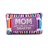Mom Rules Needlepoint Pillow from Furbish Studio
