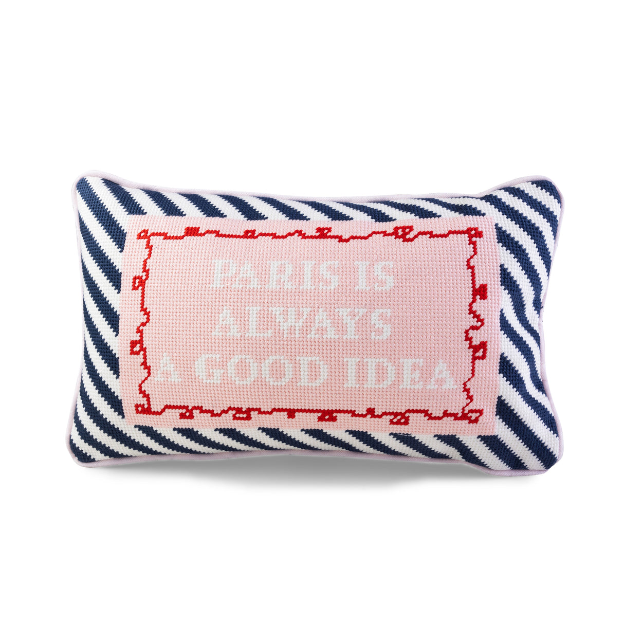 Paris Needlepoint Pillow from Furbish Studio
