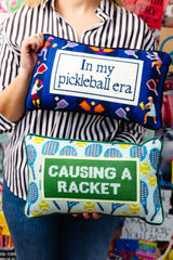 Pickleball Era Needlepoint Pillow from Furbish Studio