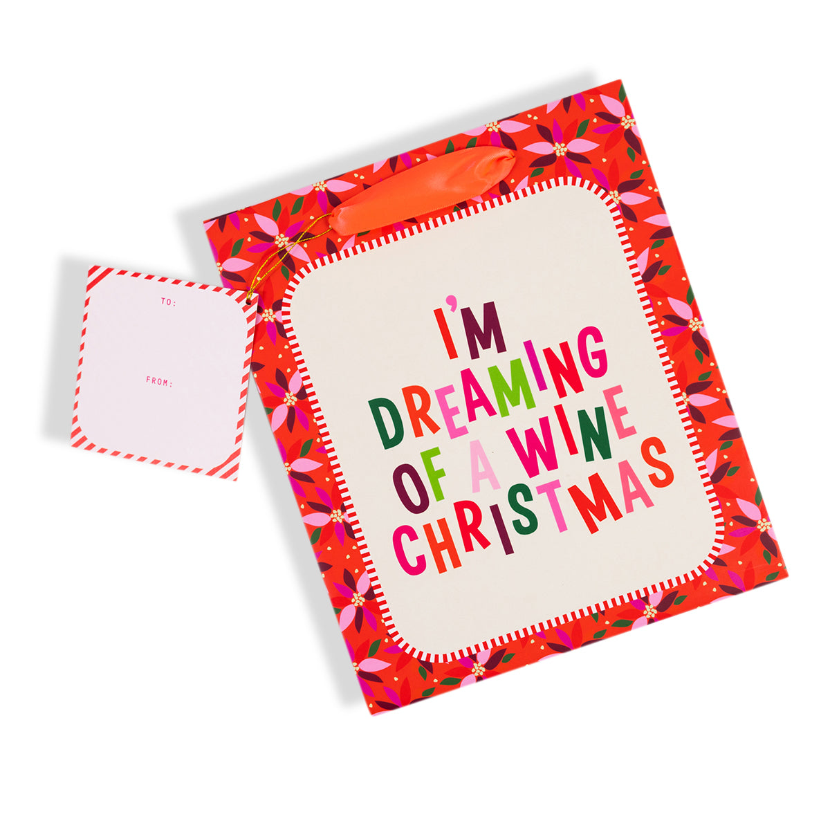 Gift Bag - Wine Christmas from Furbish Studio