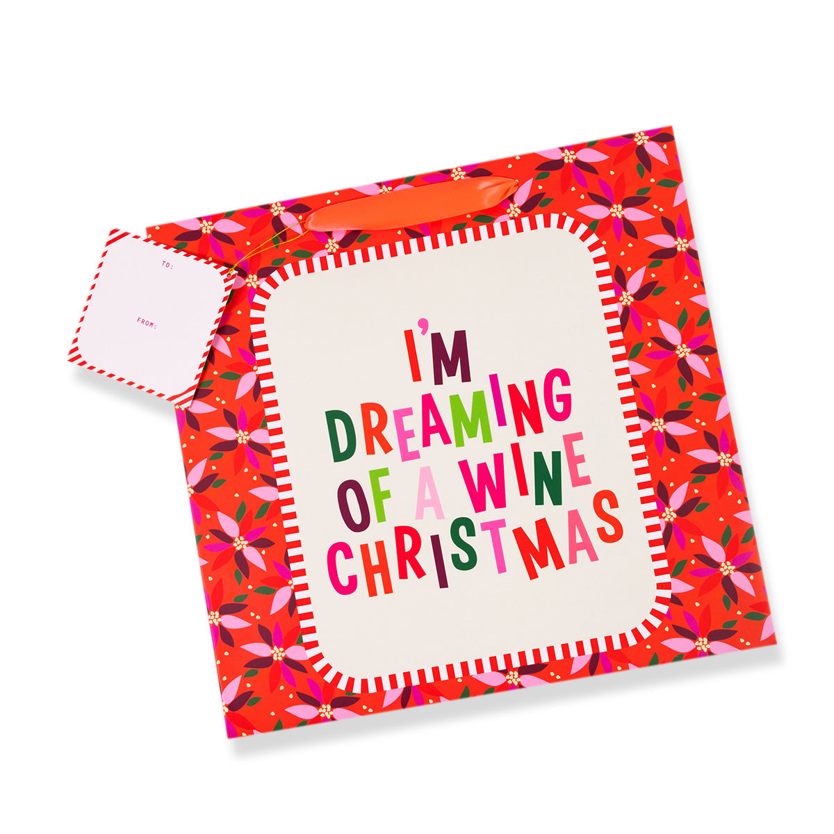 Gift Bag - Wine Christmas from Furbish Studio