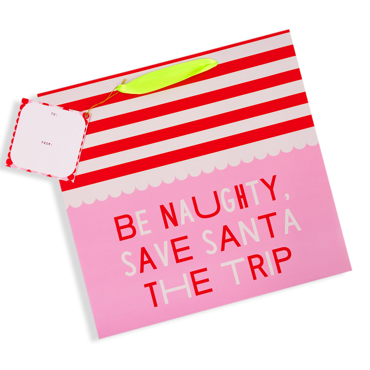 Gift Bag - Be Naughty from Furbish Studio