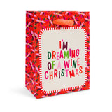 Gift Bag - Wine Christmas from Furbish Studio