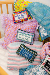 Be My Baby Mini Needlepoint Pillow From Furbish Studio