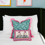 Not My Circus Needlepoint Pillow from Furbish Studio