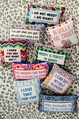 Trust Dolly Needlepoint Pillow from Furbish Studio