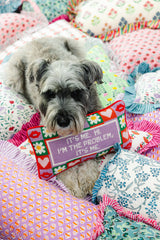 It's Me Needlepoint Pillow from Furbish Studio