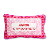 Karma Needlepoint Pillow from Furbish Studio