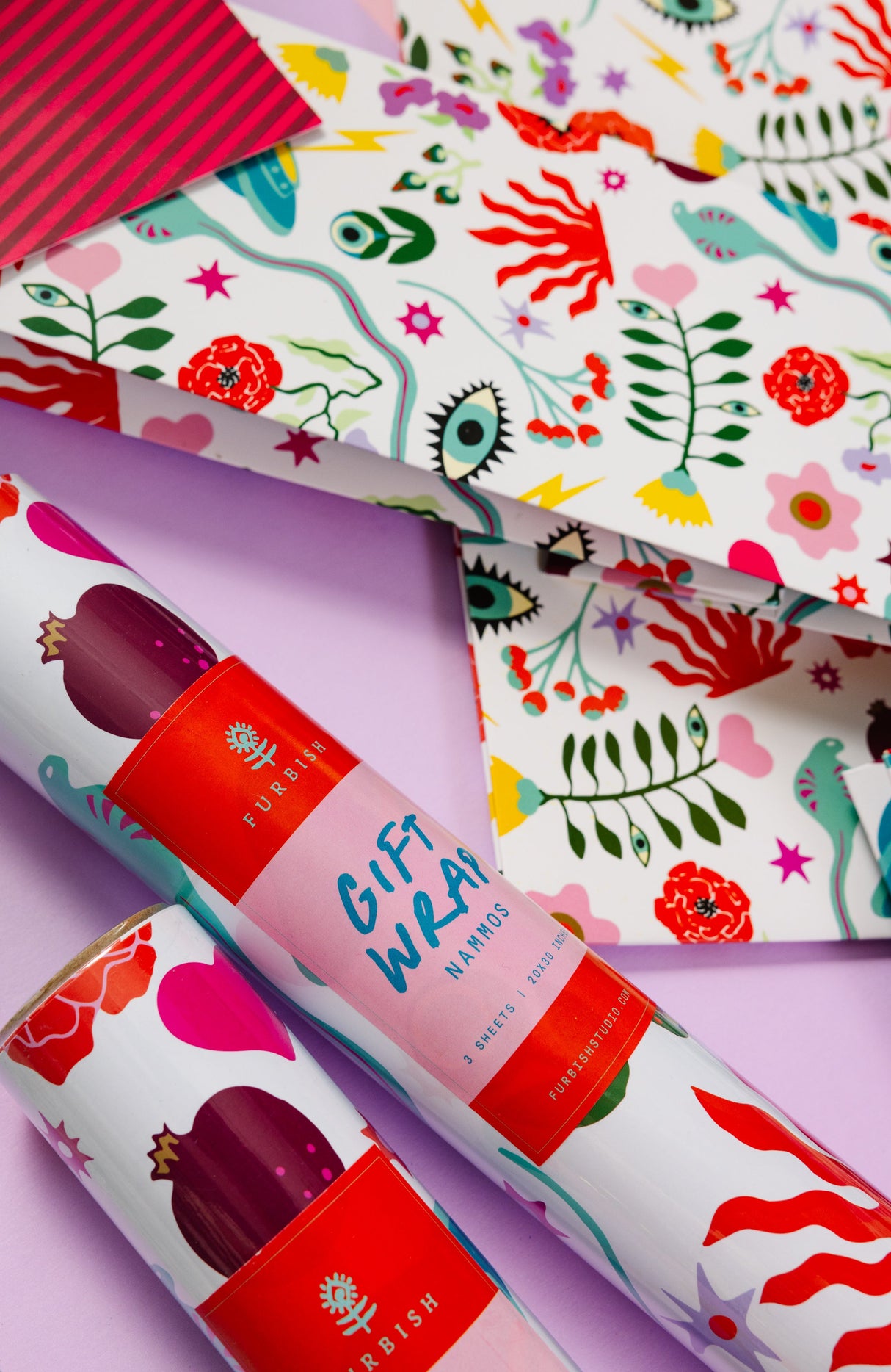 Wrapping Paper Sheets - Nammos from Furbish Studio