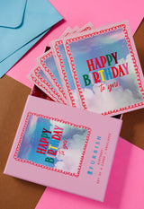Boxed Greeting Card S/8 - Birthday from Furbish Studio