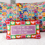 It's Me Needlepoint Pillow from Furbish Studio