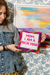 Cher Knows Best Needlepoint Pillow from Furbish Studio
