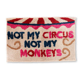 Not My Circus Bath Mat from Furbish Studio