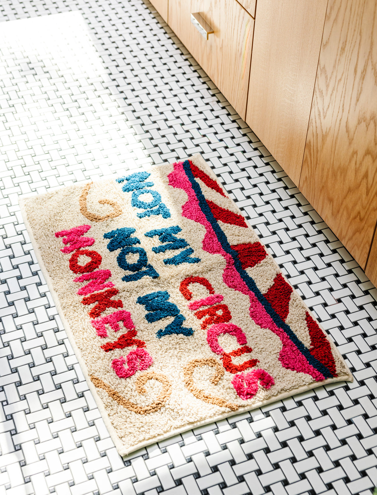 Not My Circus Bath Mat from Furbish Studio
