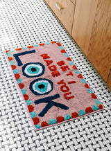 Made You Look Bath Mat from Furbish Studio