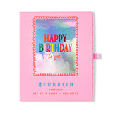 Boxed Greeting Card S/8 - Birthday from Furbish Studio