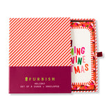 Boxed Greeting Card S/8 - Booze Set from Furbish Studio