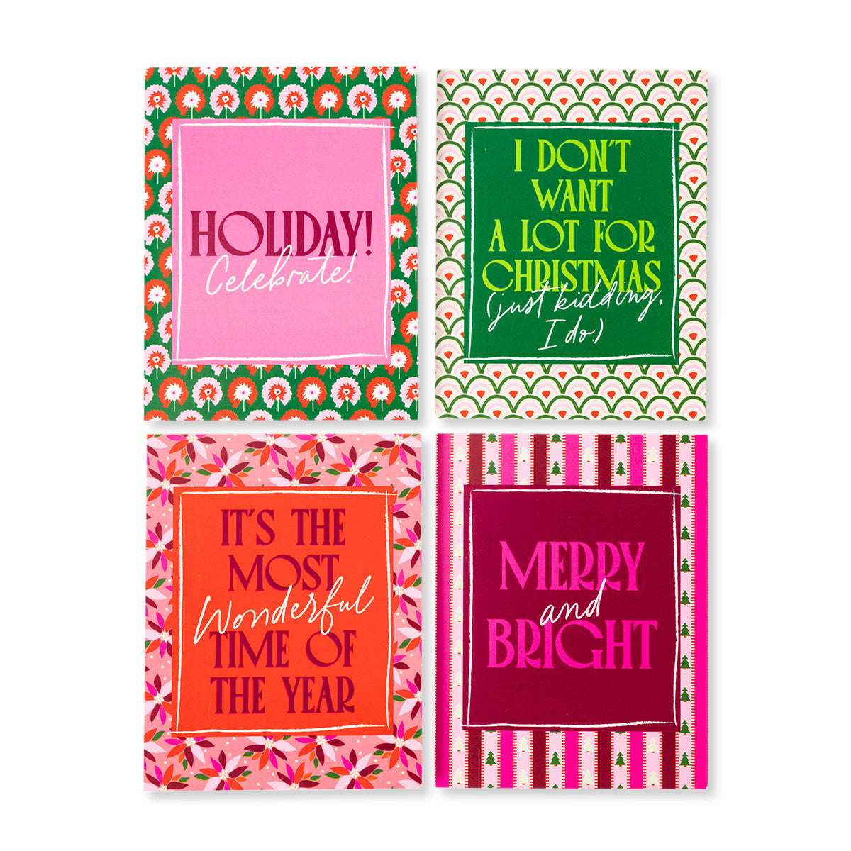 Boxed Greeting Card S/8 - Holiday Classic from Furbish Studio