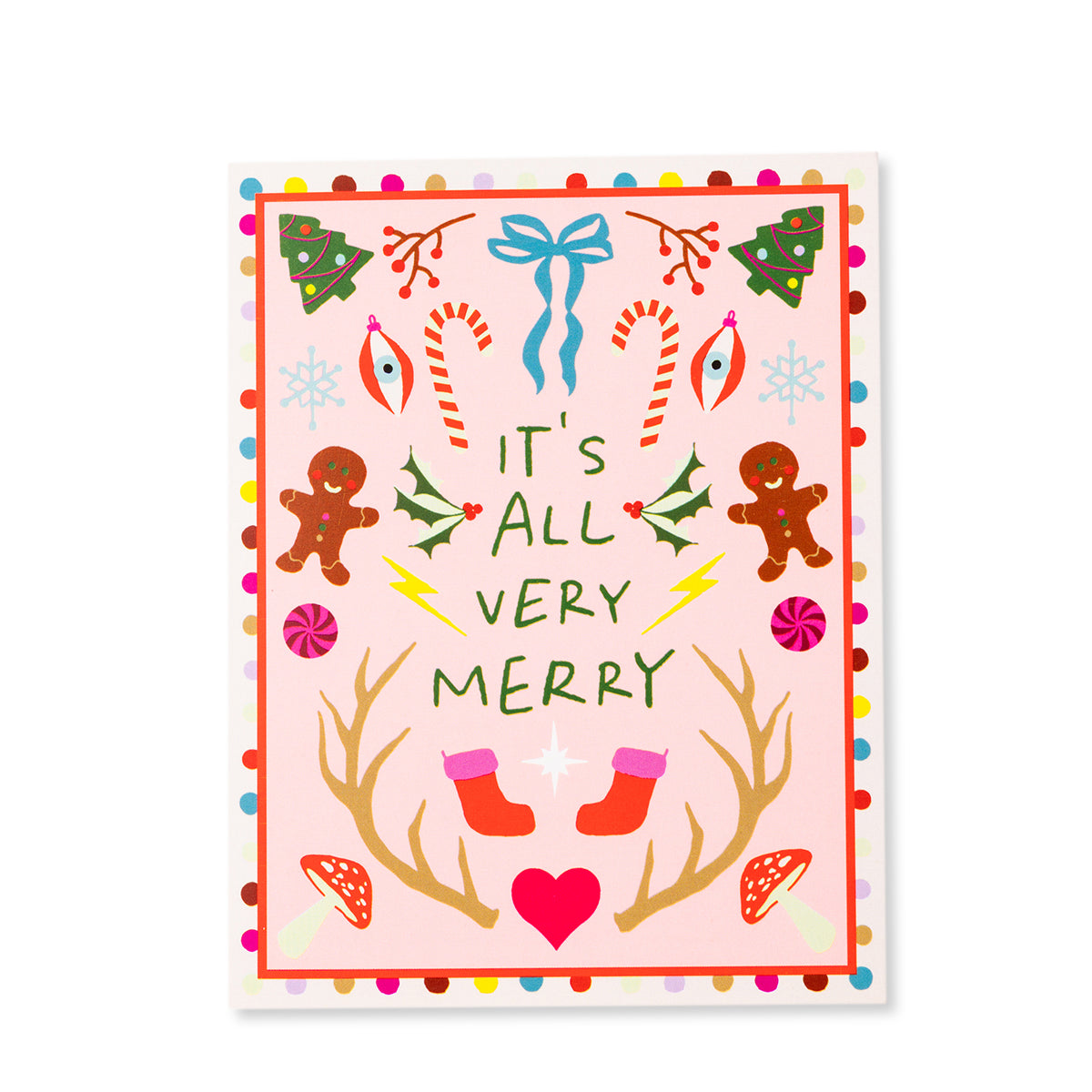 Boxed Greeting Card S/8 - Twinklemas from Furbish Studio
