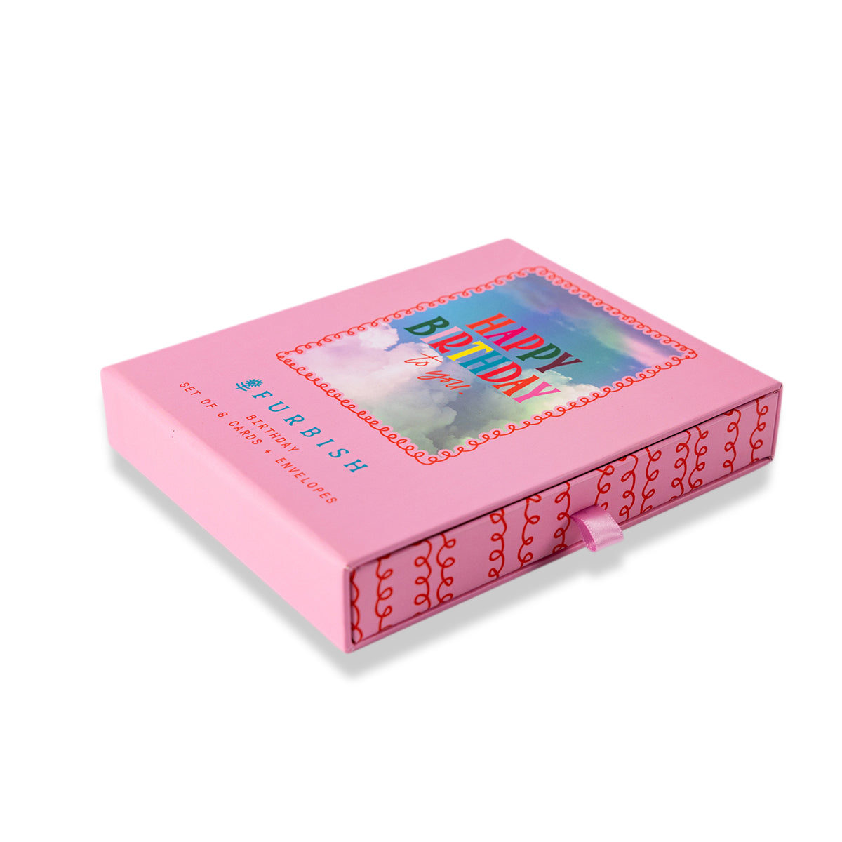 Boxed Greeting Card S/8 - Birthday from Furbish Studio