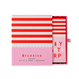 Boxed Greeting Card S/8 - Scallop Stripe from Furbish Studio